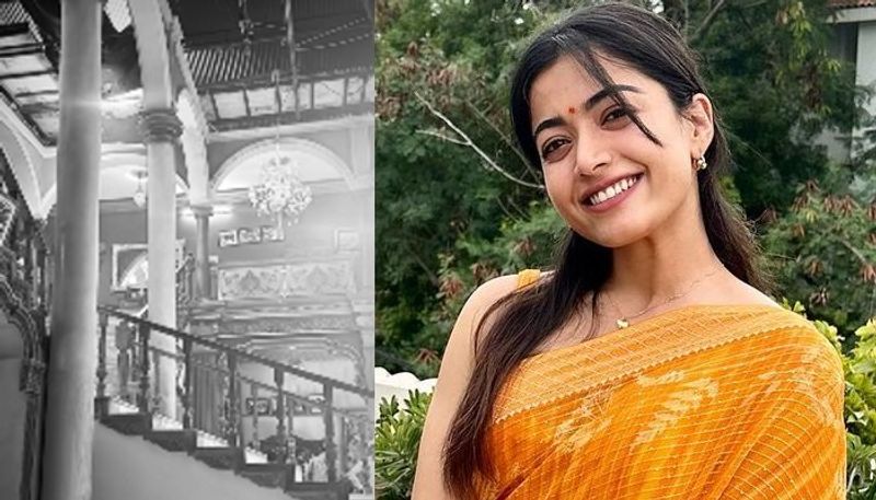 Rashmika Mandanna  Shared a Photo from Pushpa 2 movie sets NSK