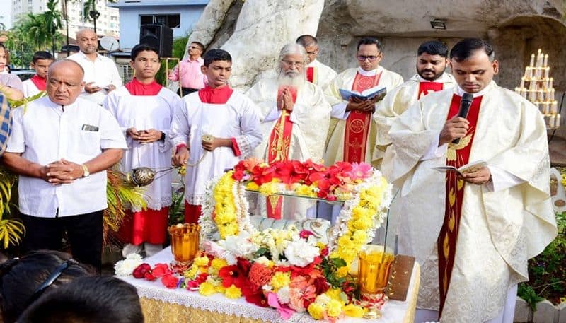 Celebration of Monti Festival by Christians in Udupi grg