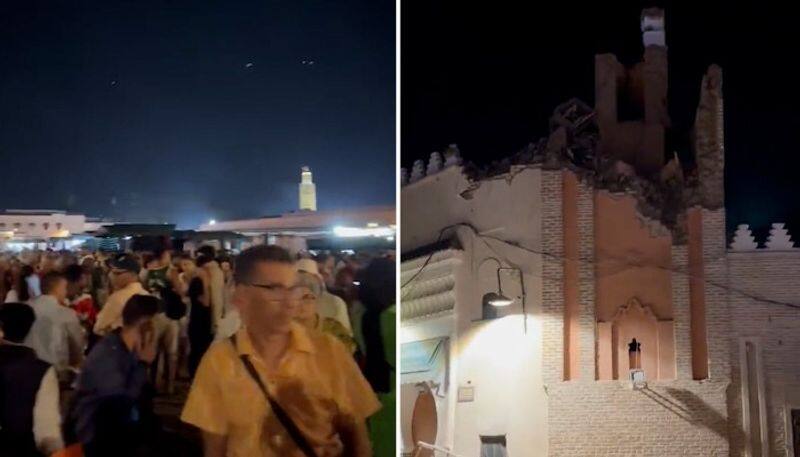 WATCH Dramatic videos of massive earthquake in Morocco go viral; leaves internet users terrified gcw