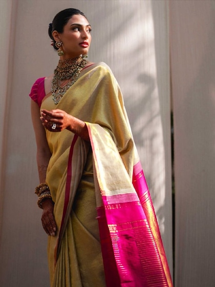 Pink and Beige