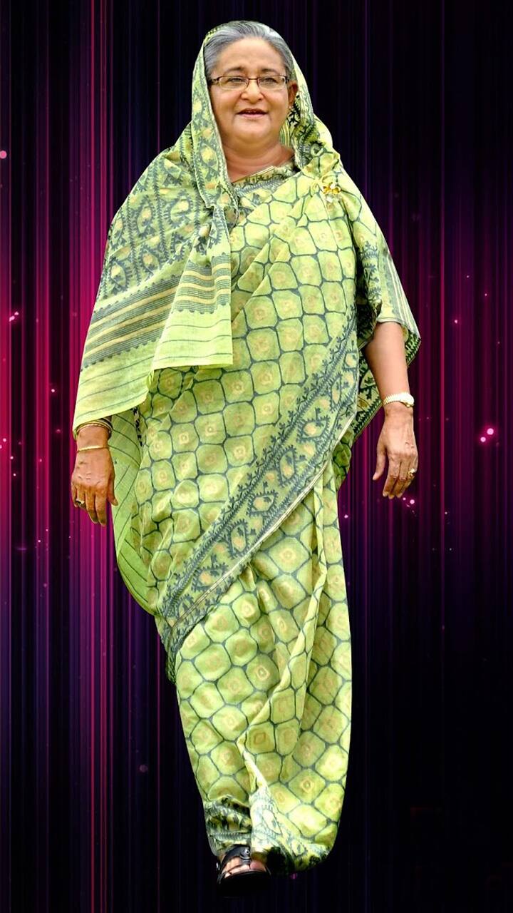 Former Prime Minister of Bangladesh Sheikh Hasina collection of luxury sarees san