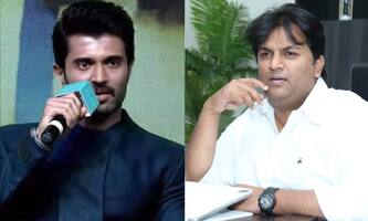 విజయ్ దేవరకొండను బ్లాక్ మెయిల్ చేయాలని చూస్తున్నారు...  పేరు బయటపెట్టి తండ్రి ఆరోపణలు!