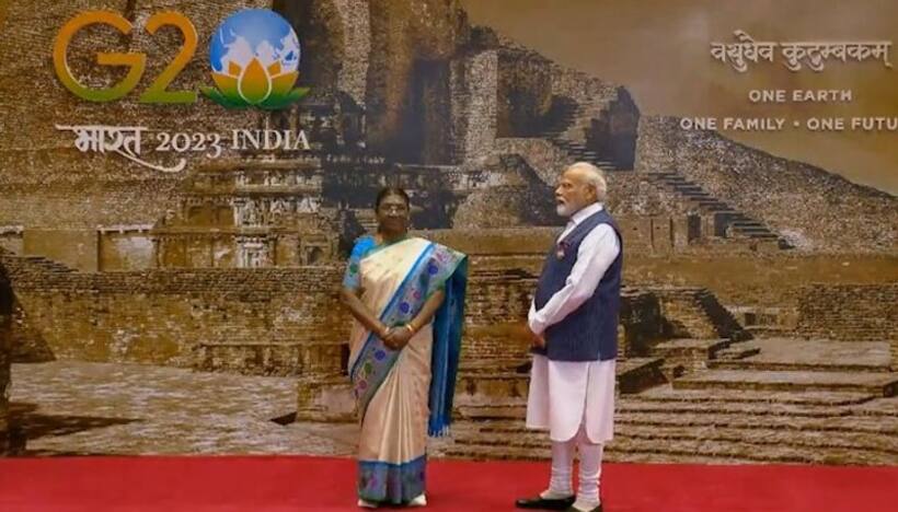 G20 Summit 2023: President Murmu, PM Modi other top leaders at Bharat Mandapam for special G20 dinner