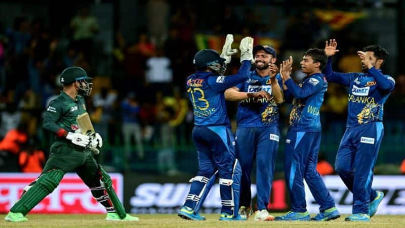 Asia Cup 2023 Super 4 Sadeera Samarawickrama Shines In Sri Lanka 21 Run Win against Bangladesh kvn