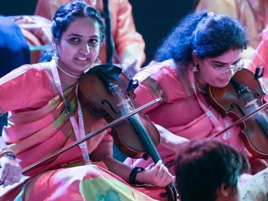 G20 Summit 2023 Showcasing musical traditions from across the country at At the gala dinner hosted by President ksm