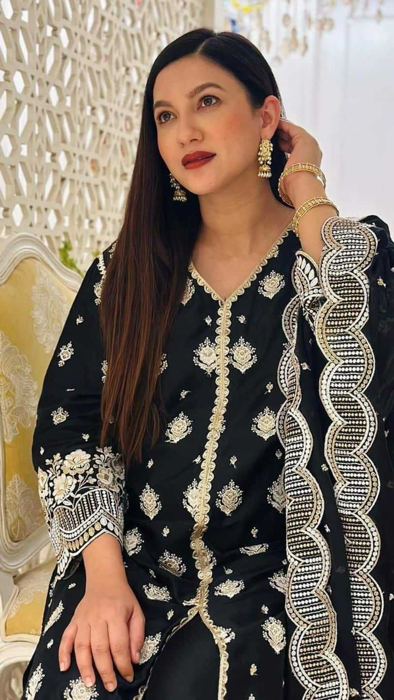 fashion pakistani suits for women gauahar khan 10 heavy suit design collection kxa 