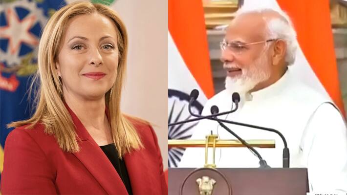 Giorgia Meloni on PM Modi