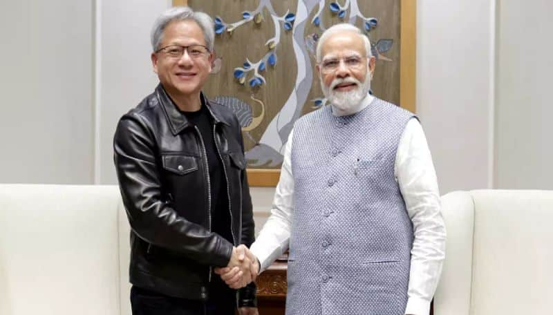 A self Made billionaire Jensen Huang Nvidia partnership with ril reliance and tata chandrasekaran ans