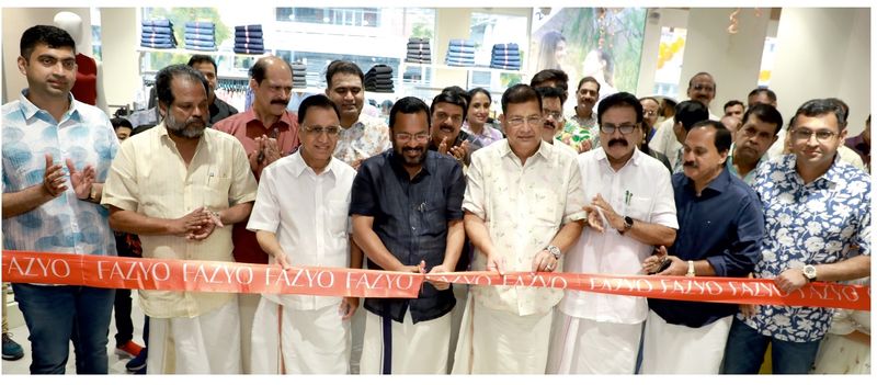 kalyan silks fazyo showroom thrissur inauguration 