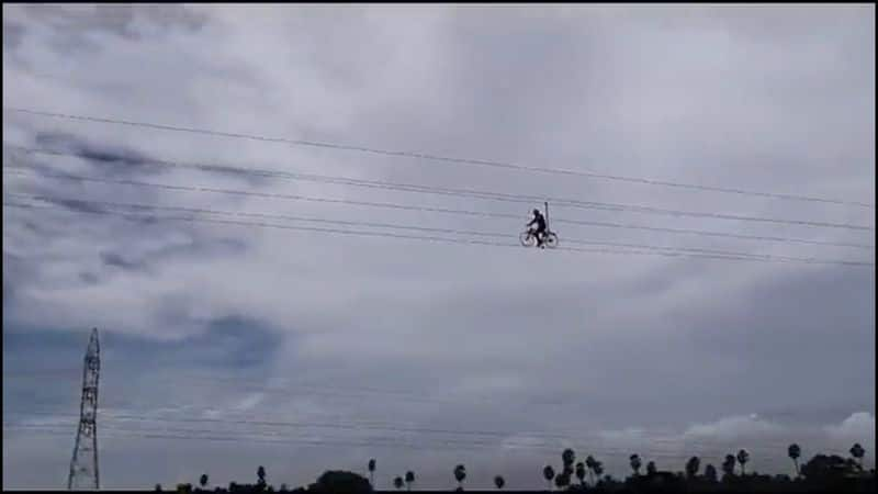 zip line zip cycling opening for trial basis in coimbatore