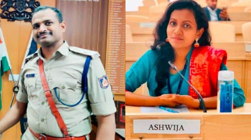 A couple transferred to the same district as IAS and IPS officers at tumakuru rav