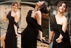 Payal Rajput: పాయల్ పరువాలను స్వయంగా వర్ణిస్తున్న బ్లాక్ డ్రెస్... ఆర్ఎక్స్ 100 బేబీ టెంప్టింగ్ గ్లామర్!