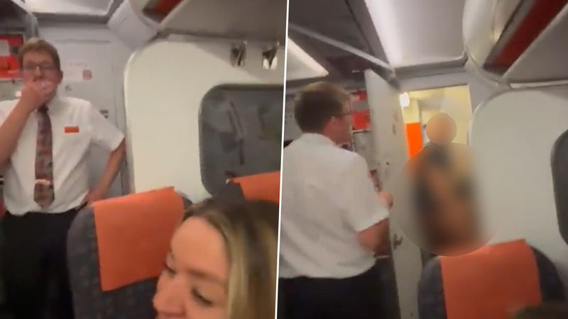 Couple having sex in the toilet of the easyjet plane.. Video goes viral..