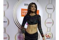 Actress shilpa shetty flaunt her waist in mermaid lehenga ZKAMN