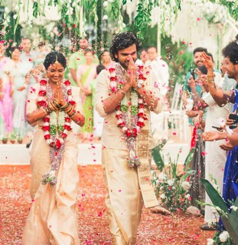 Tamil actor Ashok Selvan gets married to actress Keerthi Pandian; Photos viral Vin