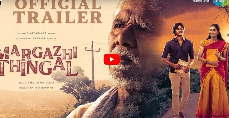 bharathi raja starring margazhi thingal movie trailer released 