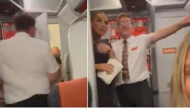 Viral video Couple caught having sex in toilet of Spain-bound flight deboarded ppp