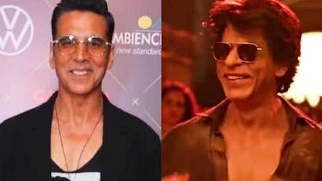 An old clip of Akshay Kumar calling Shah Rukh Khan on fan's request goes VIRAL   WATCH