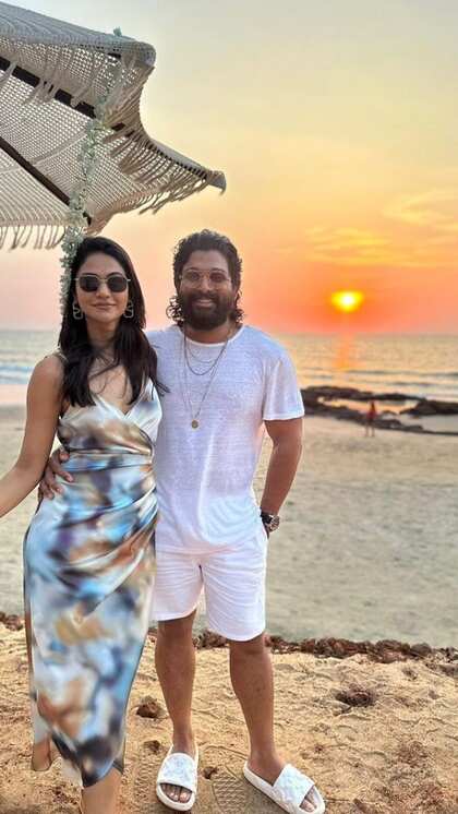 बेहद ग्लैमरस हैं अल्लू अर्जुन की वाइफ