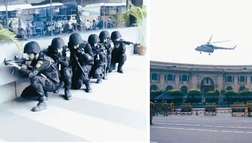 mock drill conducted by nsg commandos