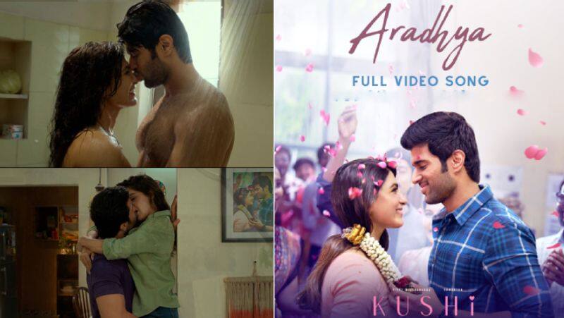 Samantha vijay deverakonda Starrer Kushi movie Aradhya Video Song released gan