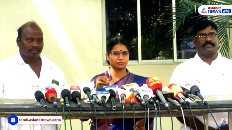 tamilar munnetra padai president veeralakshmi slams actor vishal on michaung cyclone issue vel