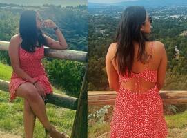 Niharika Konidela: షార్ట్ ఫ్రాక్ లో నిహారిక కిరాక్ పోజులు... ఆ వీపుపై టాటూ స్పెషల్ అట్రాక్షన్!