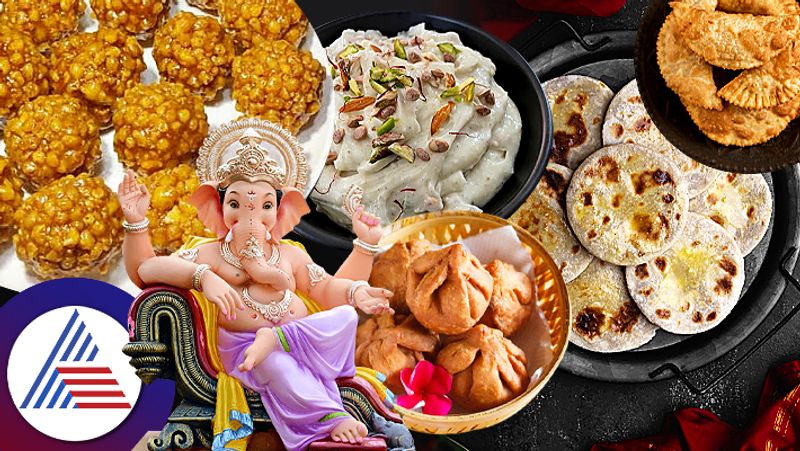 Ganesh Chaturthi Recipes Idea sweets snacks for ganapathi roo