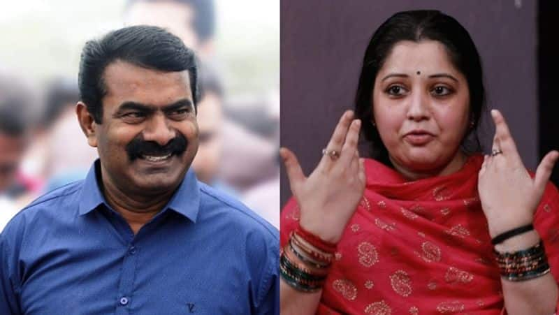 Actress Vijayalakshmi has again accused Seeman of sex KAK