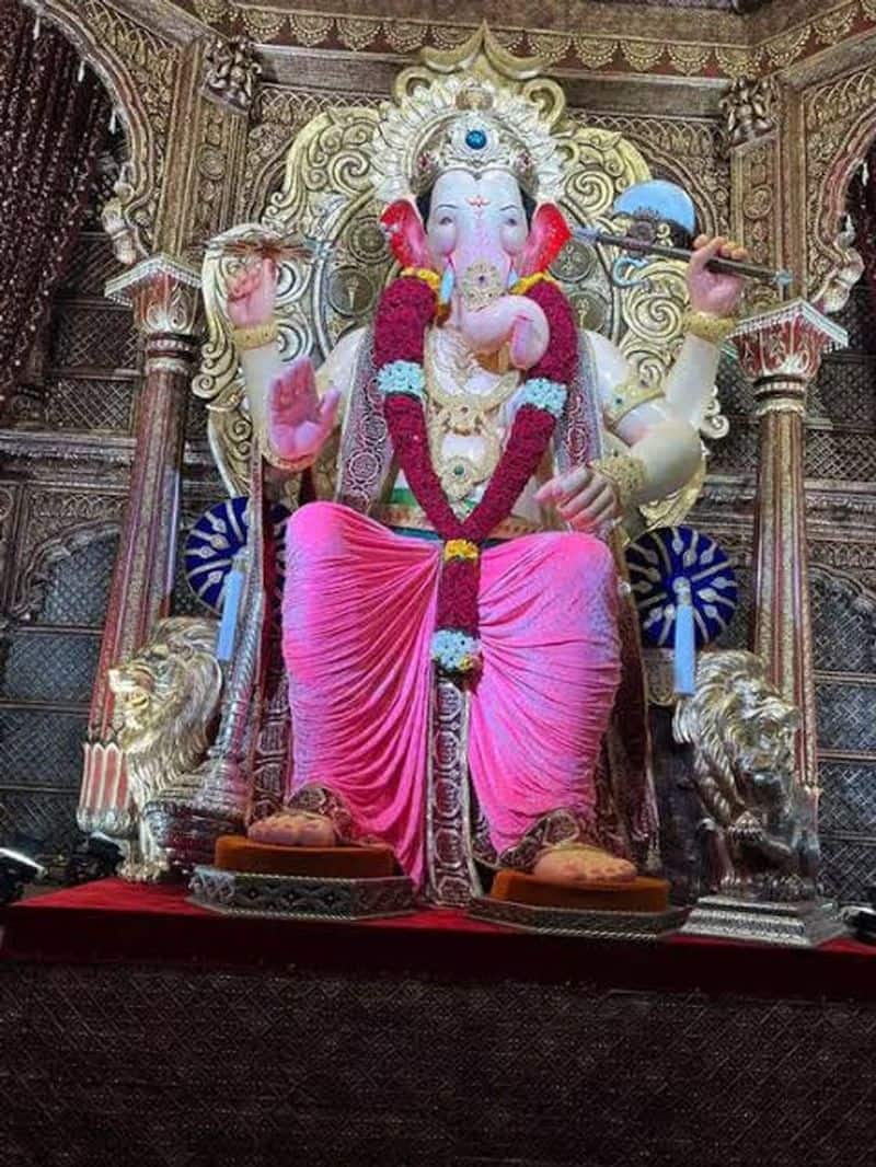 Mumbai lalbagucha raja first darshan during Ganesh Chaturthi ZKAMN