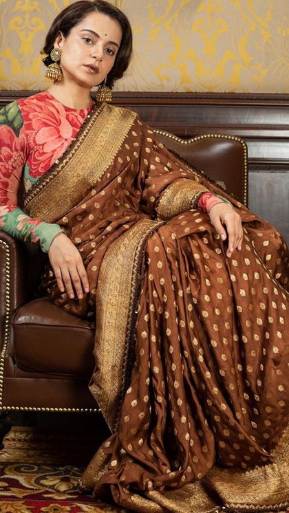 Designer Sarees with Modern Blouses