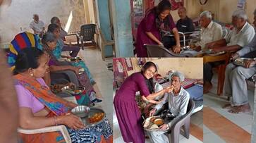 inspirational story of asha rajpurohit of gujarat runs old age home zrua