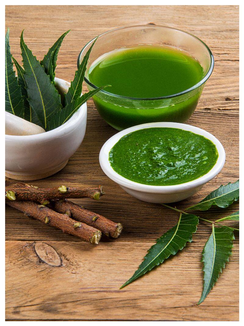 Is drinking neem water is best for pimple pav 