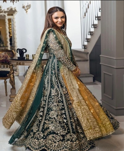 Hartalika teej  पर पहने YUMNA zaidi के ऑउटफिट- महफ़िल में होंगे चर्चे