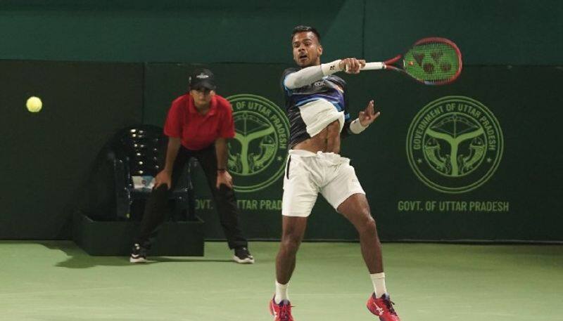 Davis Cup Sumit Nagal leads India fightback to end Day One against Morocco kvn