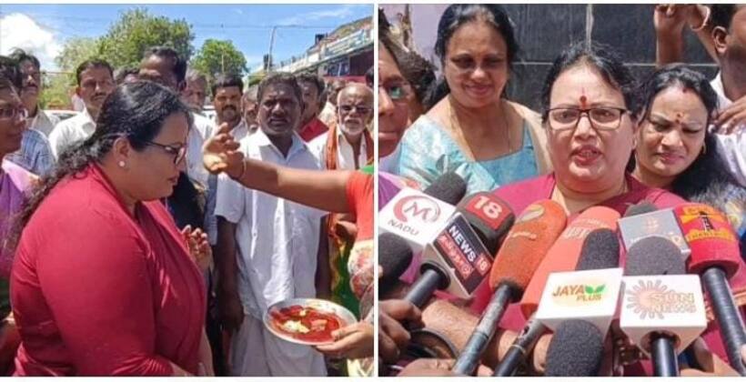 ஜெயலலிதா மகள் என்பதால் பிரச்சாரம் செய்ய விடாமல் தடுக்கிறார்கள்: ஜெயலட்சுமி