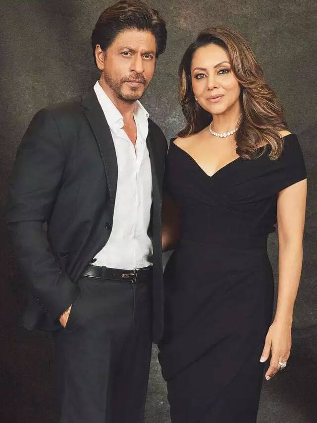 Once Shah Rukh Khan wife threatened him that if the film work is brought home the TV will be split into two akb