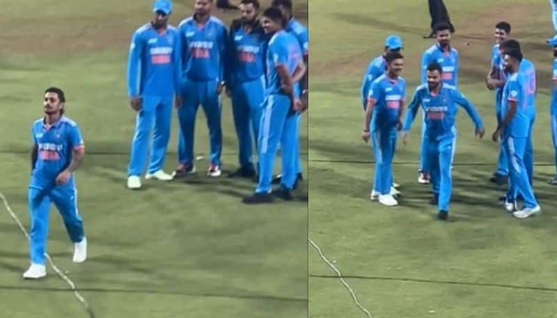 Asia Cup 2023 Final: Ishan Kishan Imitates Virat Kohli funny walk after India vs Sri Lanka CRA