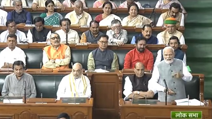 Narendra Modi speech in Lok Sabha