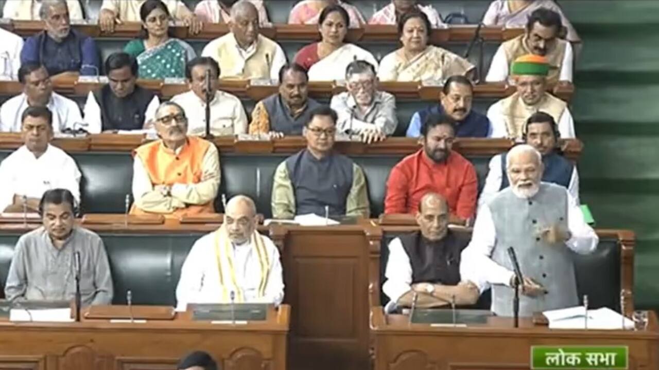 Narendra Modi speech in Lok Sabha