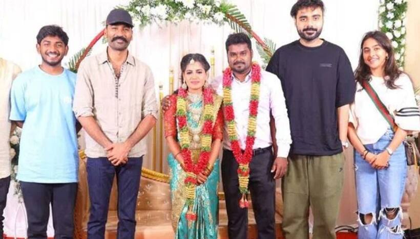 తన అసిస్టెంట్ కు సర్ ప్రైజ్ ఇచ్చిన ధనుష్, బిజీ షెడ్యూల్ లో కూడా పెళ్లికి వెళ్లిన స్టార్ హీరో