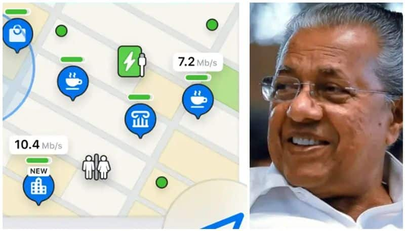 Free Wi-Fi hotspots in 2000 public areas kerala model cm pinarayi vijayan big announcement btb