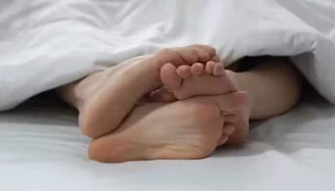 Sleeping after having sex