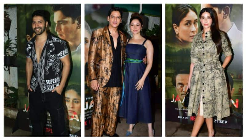 Jaane Jaan Premiere: Tamannaah Bhatia, Vijay Varma, Varun Dhawan, Nora Fatehi and more attend (Photos) RBA