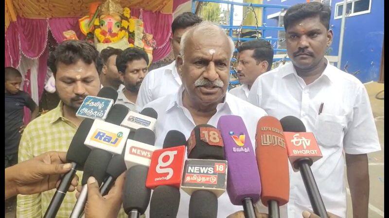 Hindu munnani president why Chief Minister Stalin who hails all religious festivals, did not congratulate Vinayagar Chaturthi vel