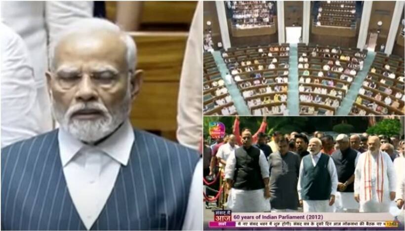 కొత్త పార్లమెంట్ భవనం: కొలువుదీరిన  లోక్ సభ