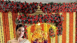 bollywood actress ganesh chaturthi look nita ambani to Janhvi Kapoor wear ethnic outfits kxa 