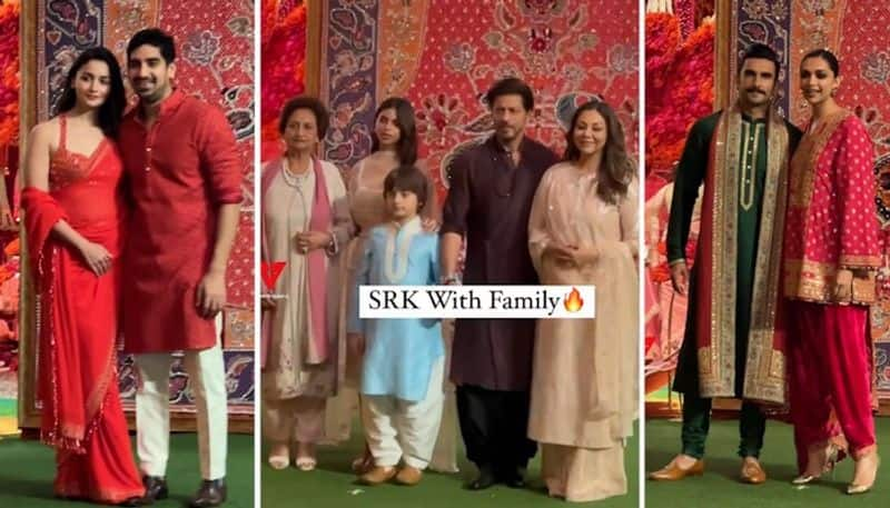 Ambani Ganesh Chaturthi celebrations: Shah Rukh Khan, Deepika Padukone, Salman Khan and many more celebs present  RBA