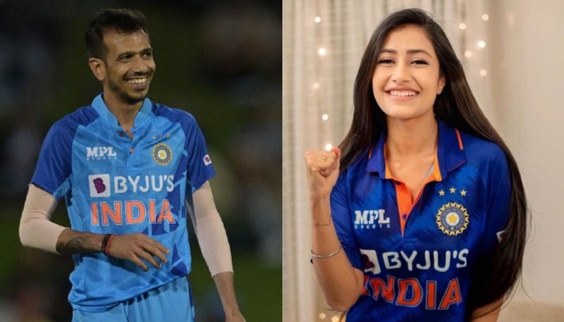 Team India Cricketer Yuzvendra Chahal Comment On Dhanashree Verma Steamy Pictures Has Gone Viral kvn