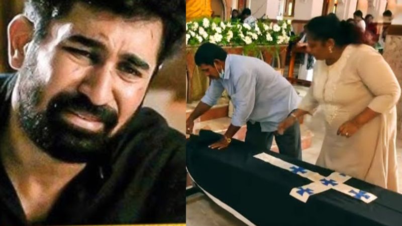 Fatima Vijay Antony Tears At Daughter Meera Funeral mma